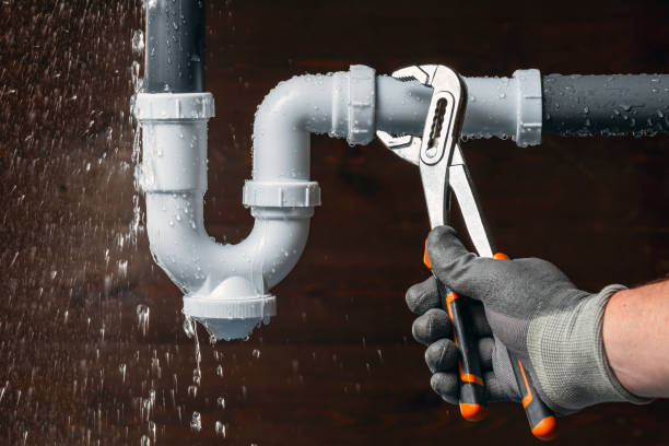 Professional Pipe Repair technician working in Downey, ID